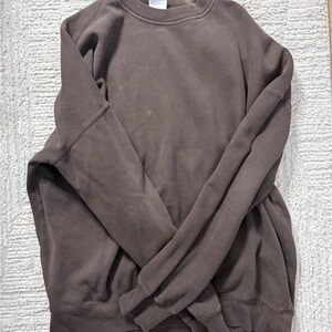 Harlow Women's Brown Crew Neck Sweater